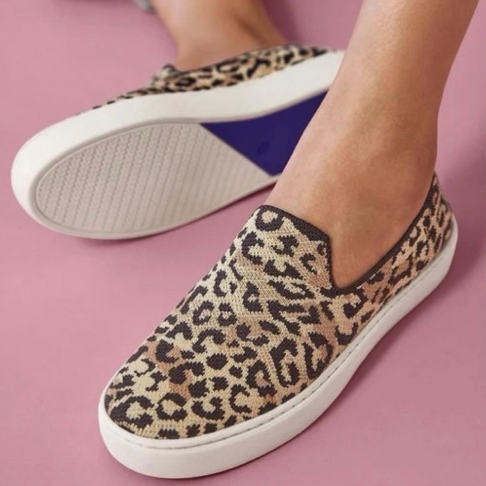 Rothy’s Slip On Sneaker in Cat Camo